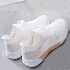 Mofofashion Women Fashion Color Blocking Breathable Sneakers