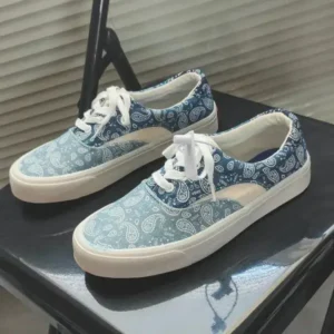 Mofofashion Vintage Breathable Printed Canvas Shoes