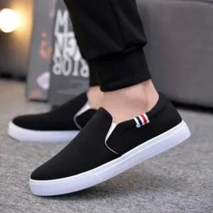 Mofofashion Men Casual Breathable Flat Canvas Shoes