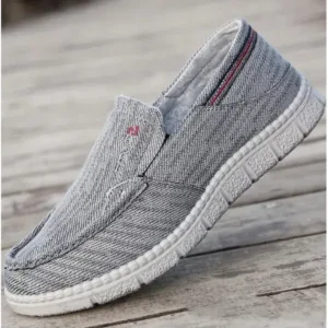 Mofofashion Men Casual Non-Slip Canvas Shoes