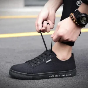 Mofofashion Men Casual Canvas Breathable Shoes