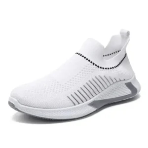 Mofofashion Men Fashion Summer Flyknit Breathable Sneakers