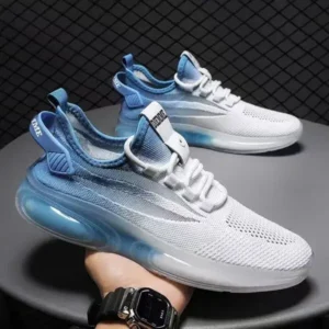 Mofofashion Men'S Fashion Jelly Bottom Mesh Breathable Sneakers